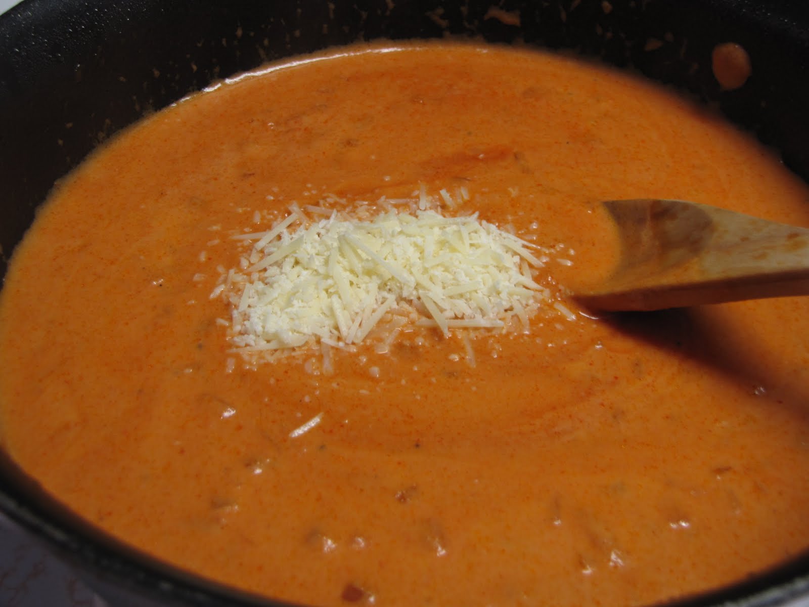 Try It Tuesday: Pasta with Tomato Cream Sauce