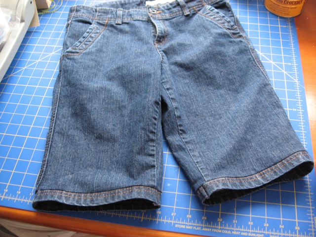 mmmcrafts: trouser jeans to shorts