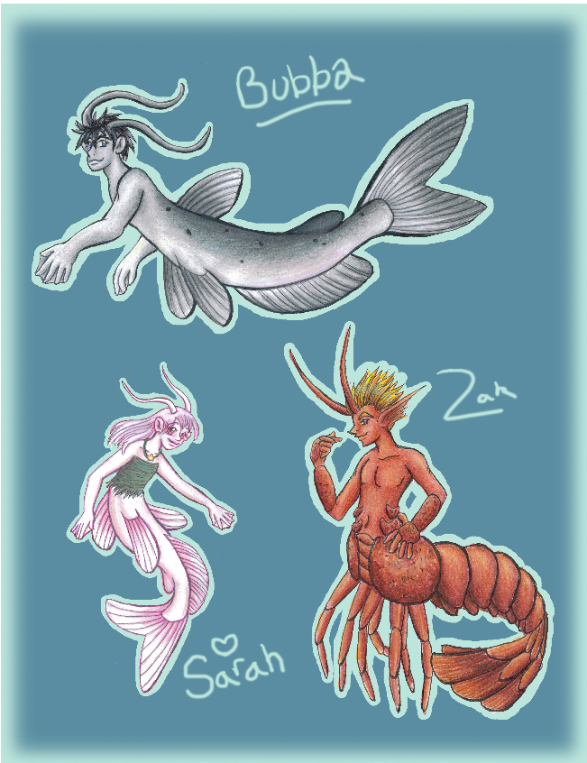 Mythulinity: Merman Monday: Merfolk