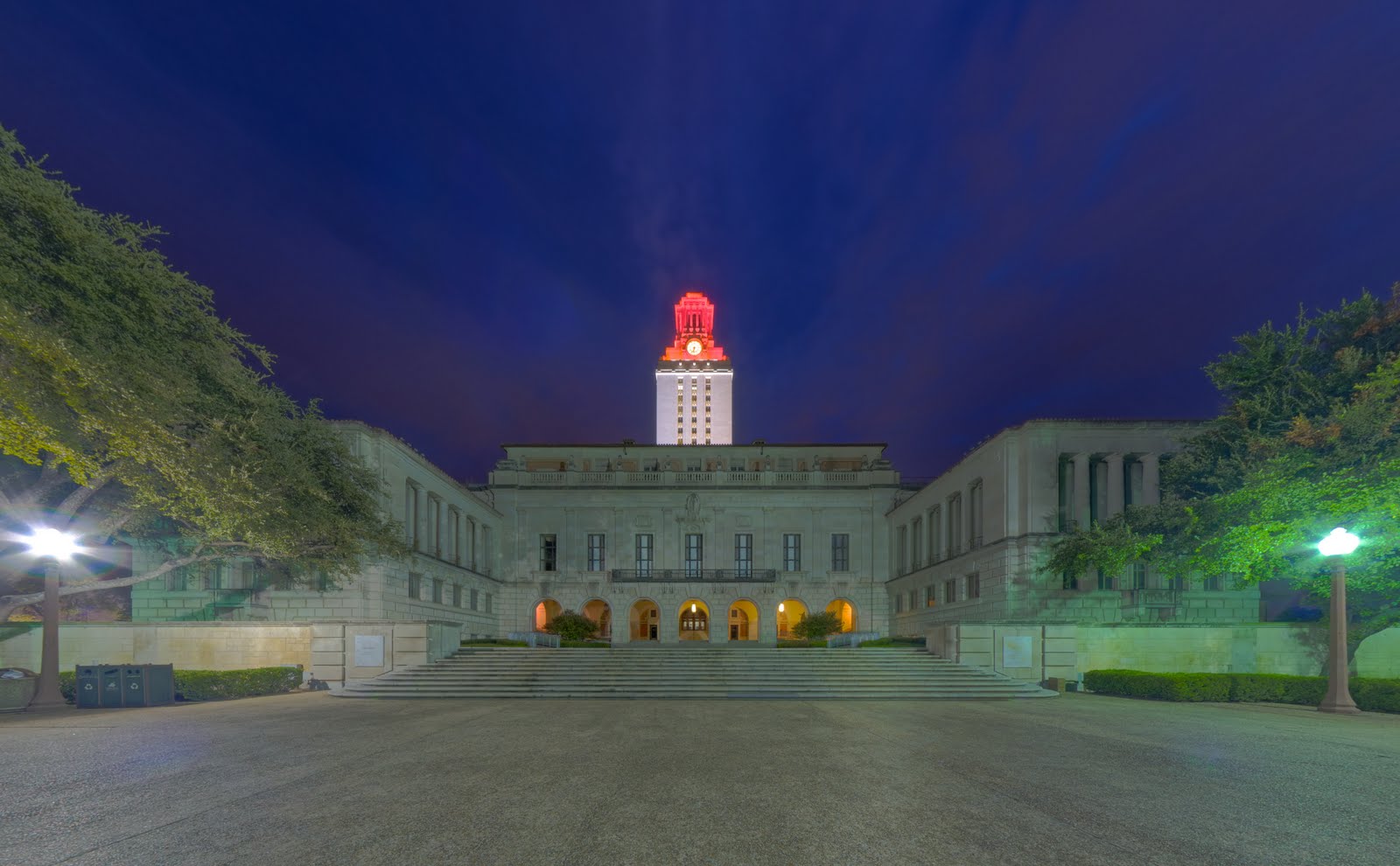 Partial Perspective Vortex U.T. Austin Main Building and