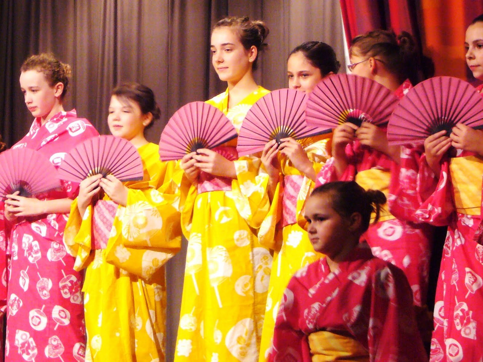 What Katie Did Curtain Up for Japanese Play