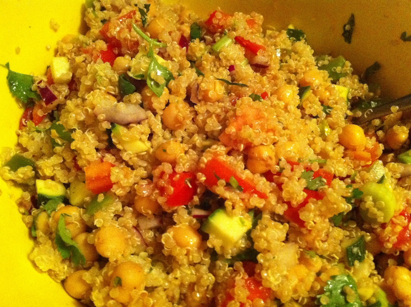 iwannacookie recipes from the Satellite of Love Quinoa Garbanzo Bean