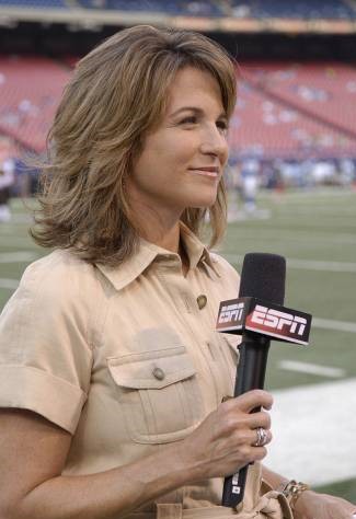 Suzy Kolber posted by Christopher Walker
