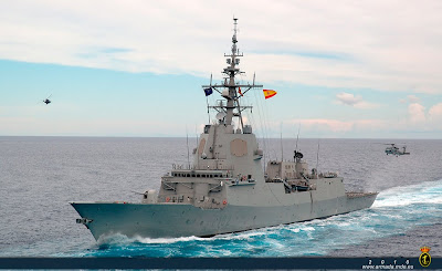La fragata ‘Almirante Juan de Borbón’ finaliza el periodo de Certificación Operativa.