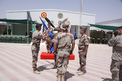 Transferencia de autoridad en la Base de Apoyo Avanzado de Herat.
