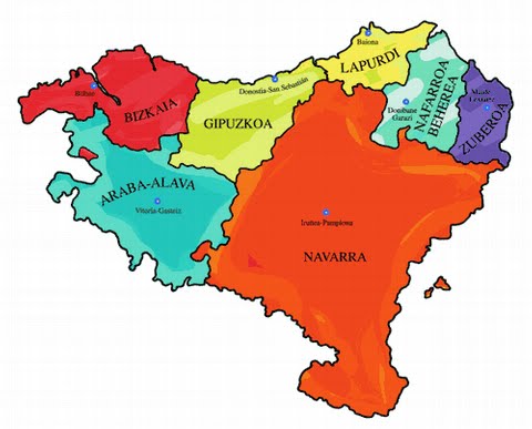 abdnour Provincias y capitales de Euskal Herria