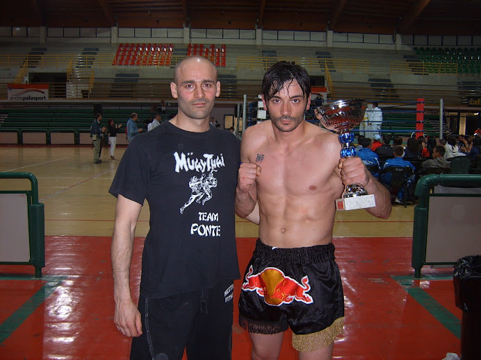 Digregorio (Team Ponte) Campione Italiano '08 Muay Thai F.I.KB