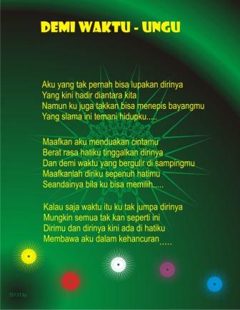 Lirik Lagu Demi Waktu