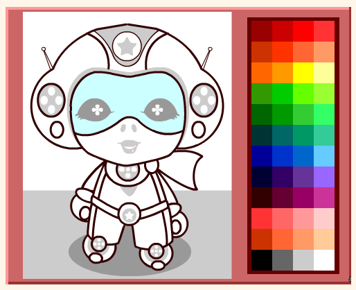 free coloring pages: Online Coloring Games