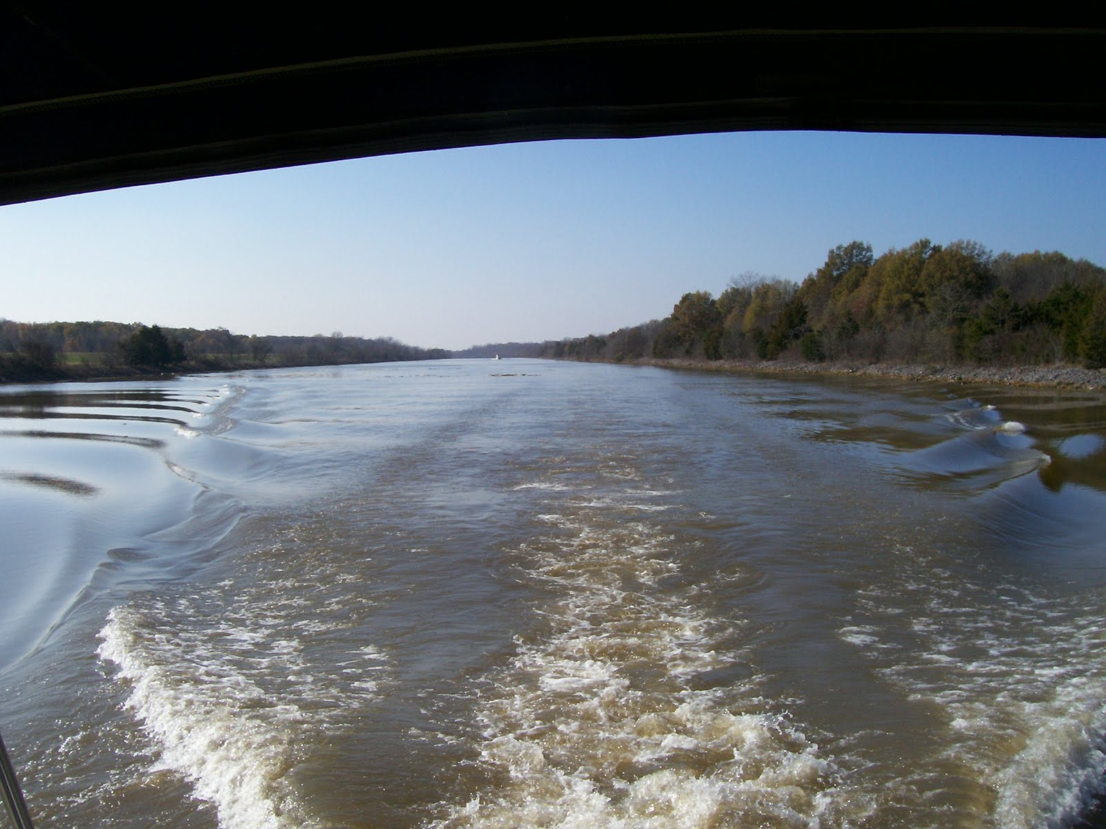MV "Help Me Rhonda" Galveston Trip, Leaving The Arkansas River for the