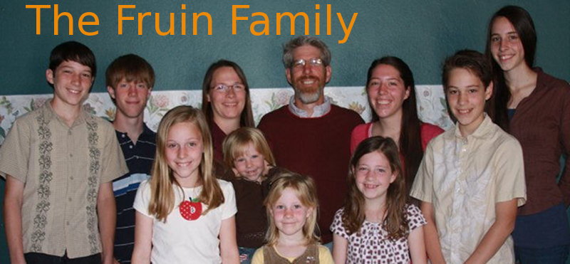 The Fruin Family Blog