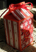 Рождественская коробочка для подарков