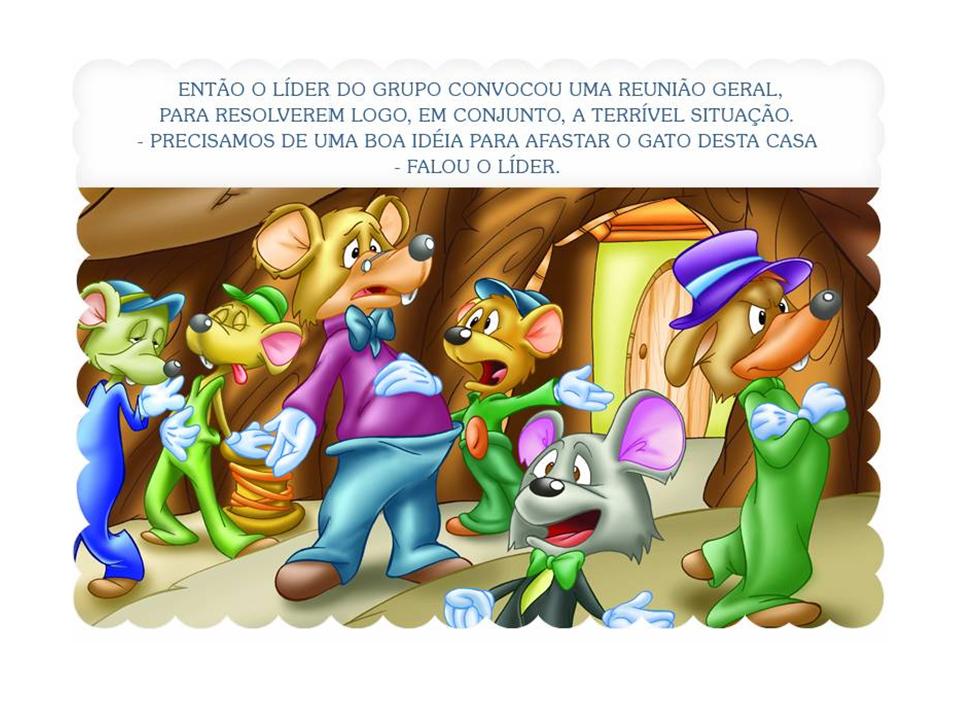 A assembléia dos ratos ALEGRIA EM ENSINAR EDUCAÇÃO A assembléia dos ratos ALEGRIA EM ENSINAR EDUCAÇÃO