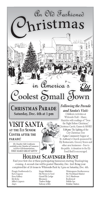 Yellowknife longtime honour gosselin Boundary Waters Blogger: Christmas Parade in Ely, MN, on Dec. 4