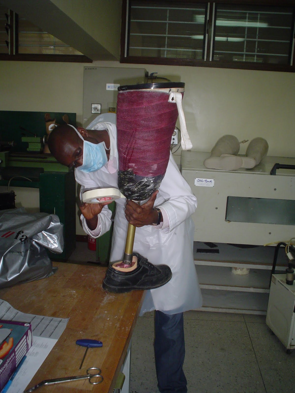 Immediate postoperative prosthesis image