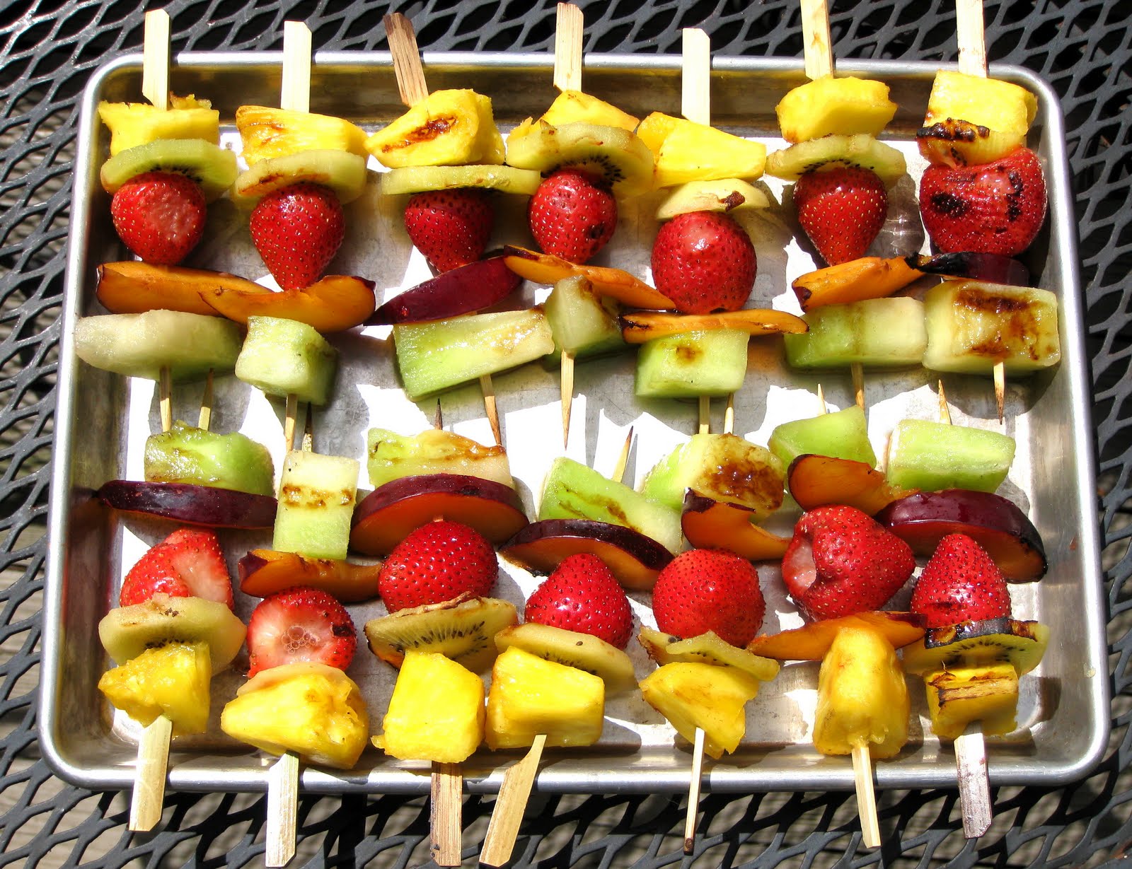 Dishing it up! Drunken Fruit Skewers
