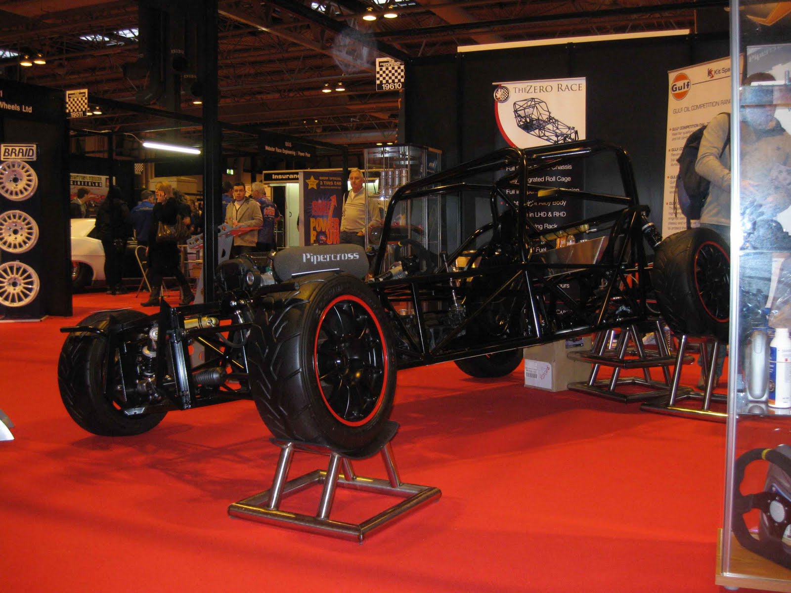 Great British Sports Cars Ltd GBS LAUNCH THE NEW ZERO RACE CHASSIS AT