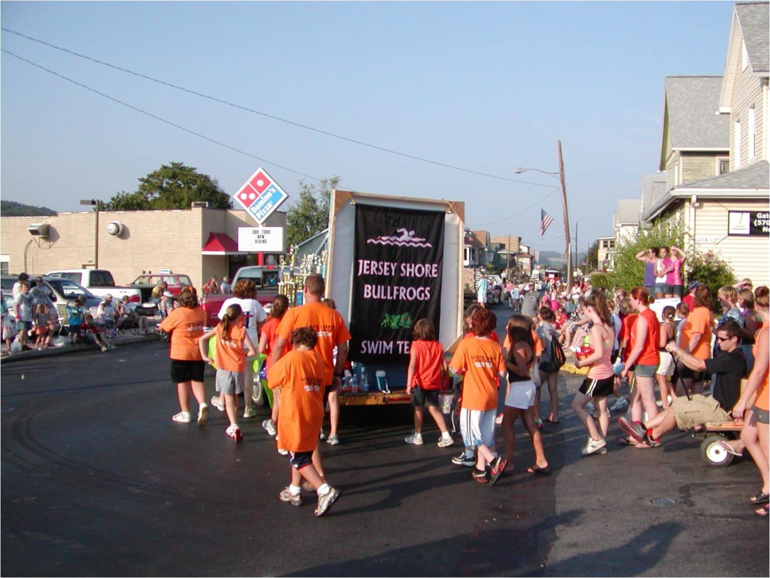 Jersey Shore (PA) Swim Swimmers Participate in 2010 Jersey Shore Town
