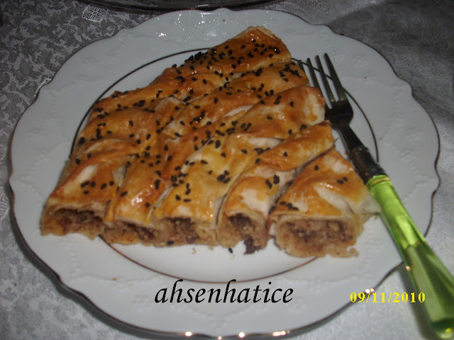 ahsenhaticeden merhaba) İÇLİ KÖFTE BÖREĞİ