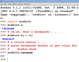 pyright: Python 3.1 and bidi text - what you see isn't (always) what ...