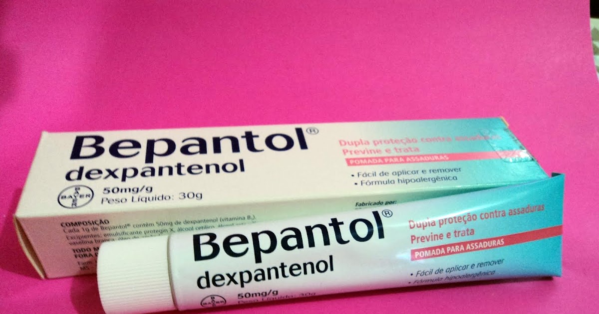 Terapia Rosa: Pomada Bepantol para lábios