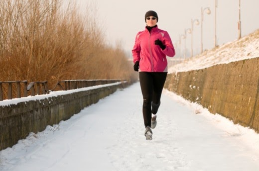 running with ice