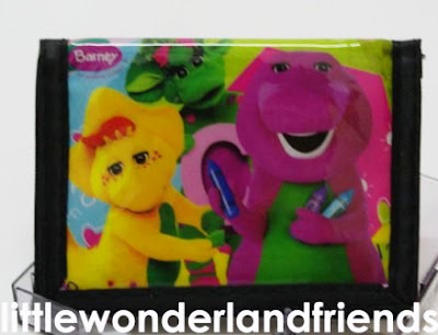 LittleWonderlandFriends: Barney Dinosaur Baby Bop & BJ Wallet Purse ...