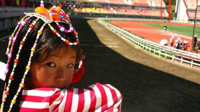 Traveling and Festival Shangrila China Horse Racing Festival