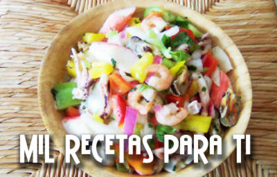  Ensalada de mariscos 