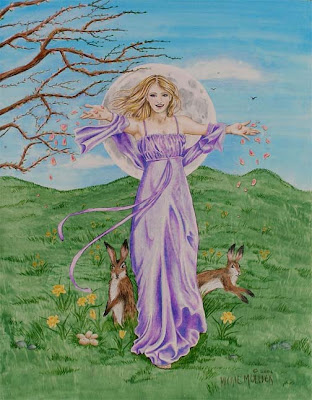 Eastre, the Goddess of Dawn and Spring