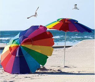 plural interior design: Sassy Summer Umbrellas