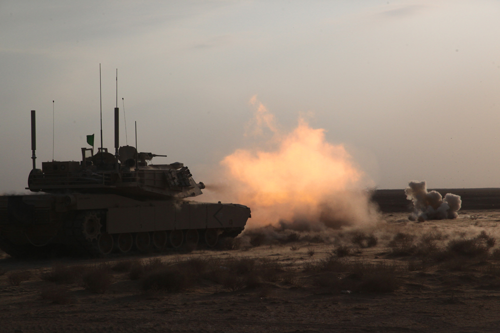 SNAFU! US Marine Corps Tanks in Afghanistan.
