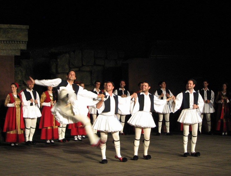 Greek dancing