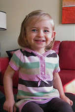 Natalie going out to dinner with Mommy and Daddy
