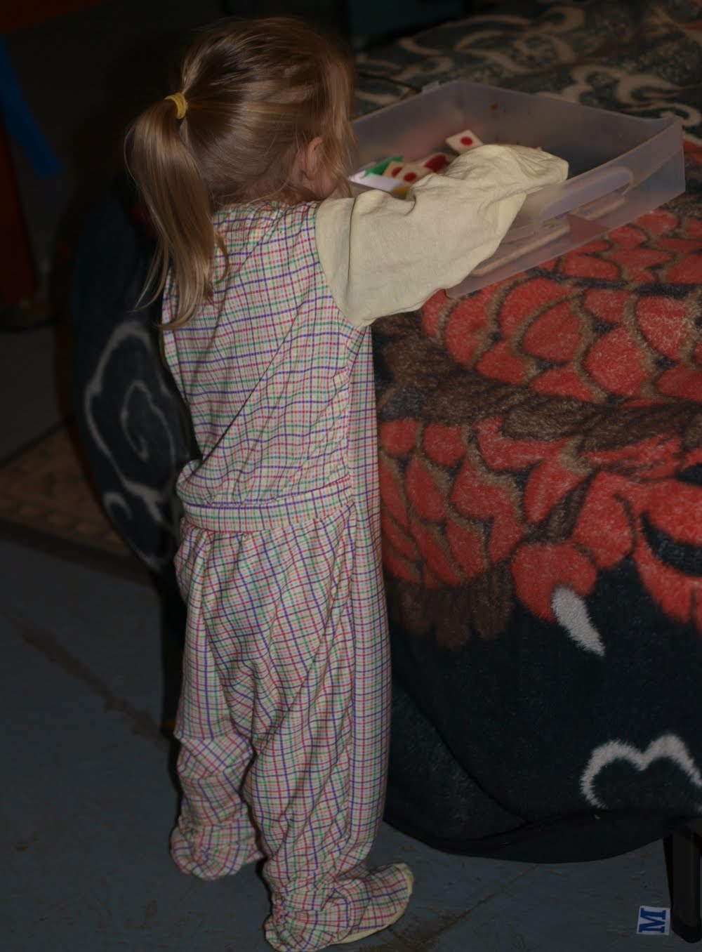 KnitOwl Finished footed pajamas