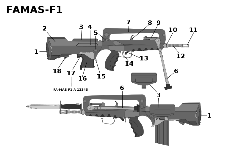 armament militar: Famas