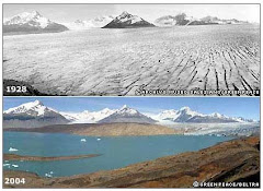 Recuo da geleira de Upsala, Argentina