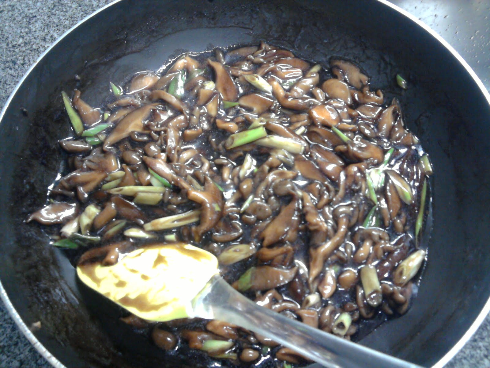 Vivijapa Shimeji com shitake!!!!