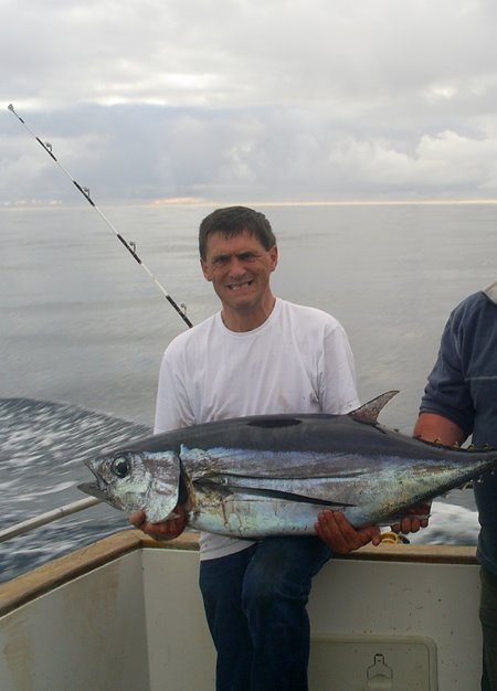 Petit rappel: Henri Macaulay detient le record d'Europe du albacore tuna, (29,96kg)