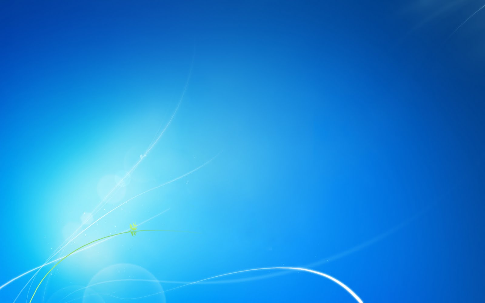 Windows 7 No Logo Clean Blue 1920x1200 High Definition Backgrounds 