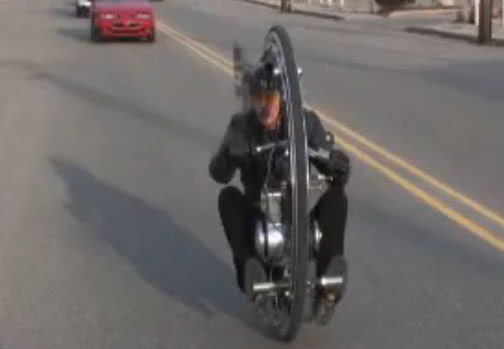 Video : 自動単輪車