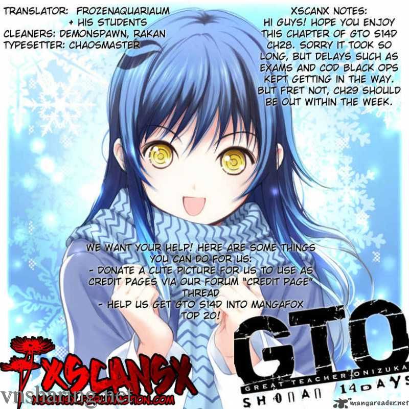 GTO - Shonan 14 Days chap 28
