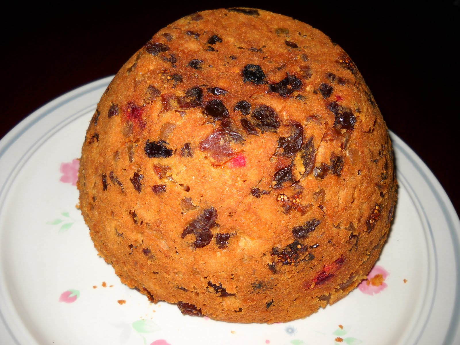 Light Fruit Christmas Cake Light Fruit Christmas Cake