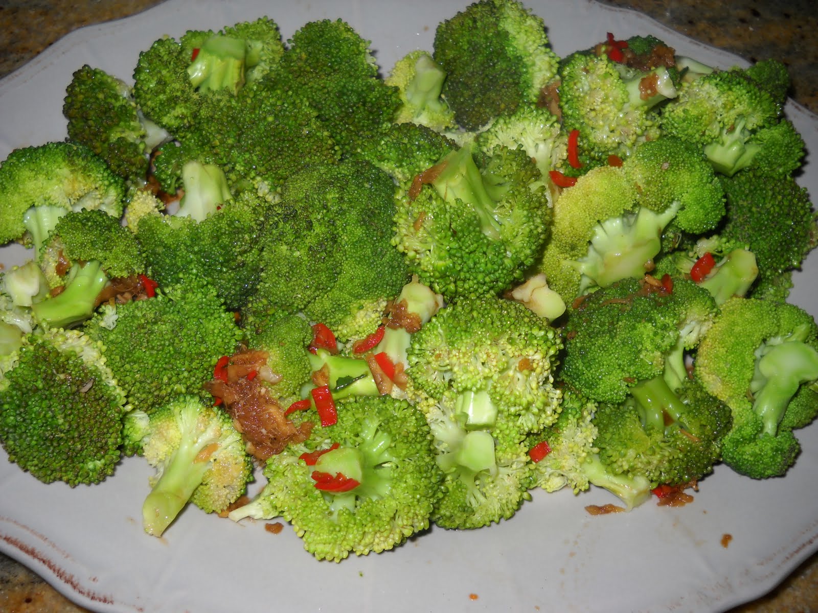 Bill Granger's Chicken Tagine and Jamie Oliver's Broccoli with Asian