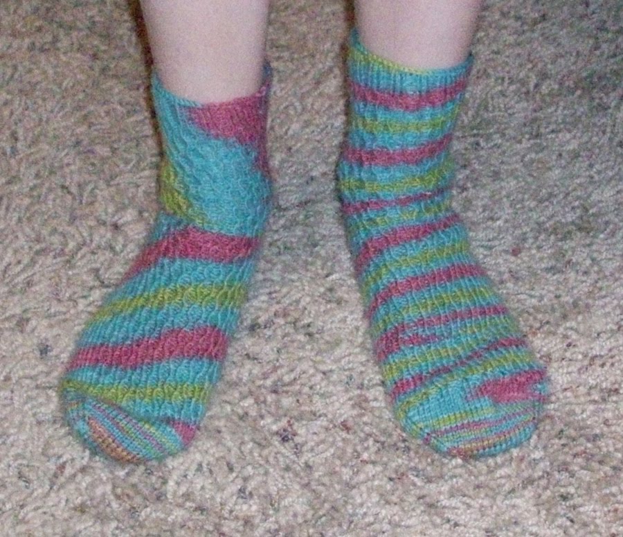 McTeerial Girls: Maddy's socks
