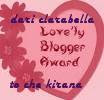 award dari clarabella - oh, chenta kasorgha