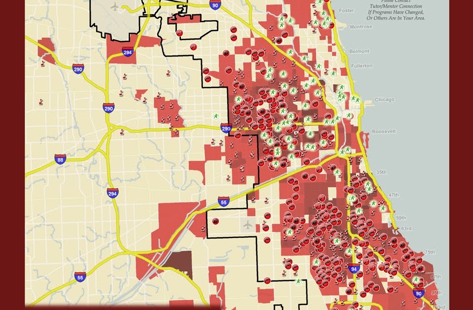 Саутсайд чикаго карта