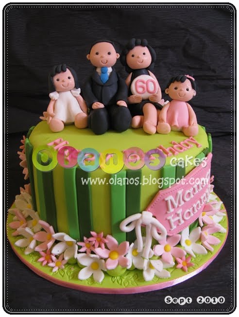 Olanos: Floral Birthday Cake for Mom