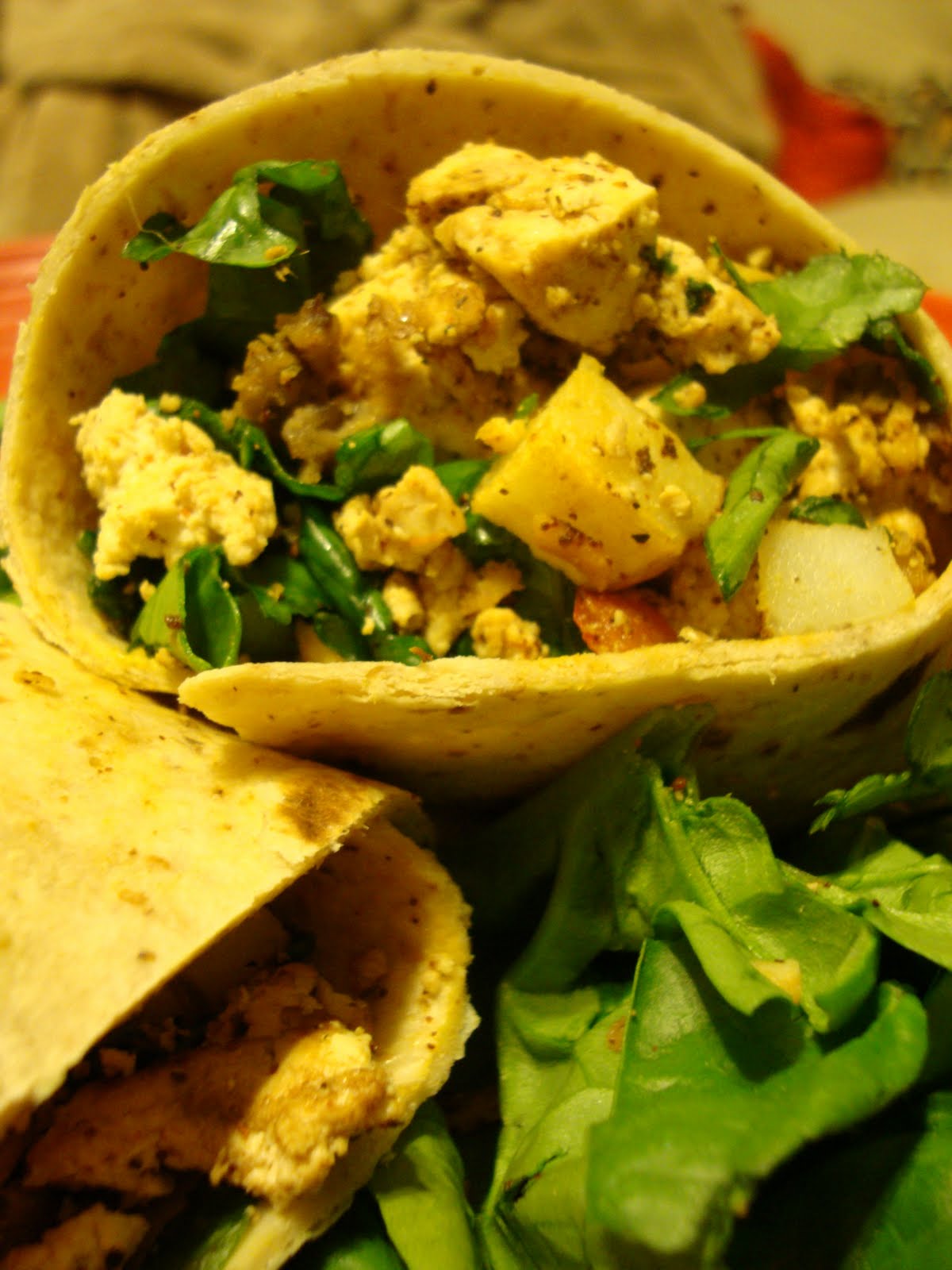 a vegan riot Vegan MoFo 3 Handlebars vegan breakfast burrito