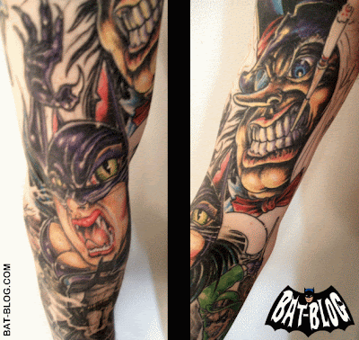 Penguin Tattoo Designs BATMAN TATTOO ART PHOTOS: Catwoman, The Joker, 